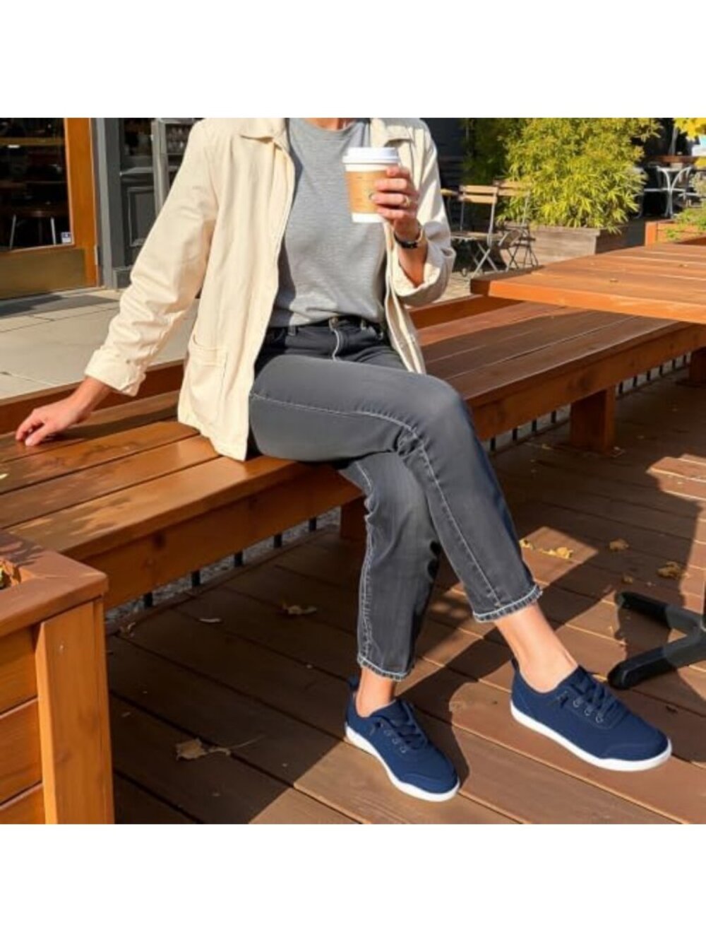 Stylish Women's Slip-On Canvas Sneakers | Comfortable Low Top Casual Shoes - Picture 3 of 6